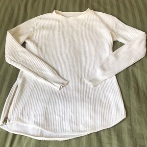 White sweater from Urban Outfitters